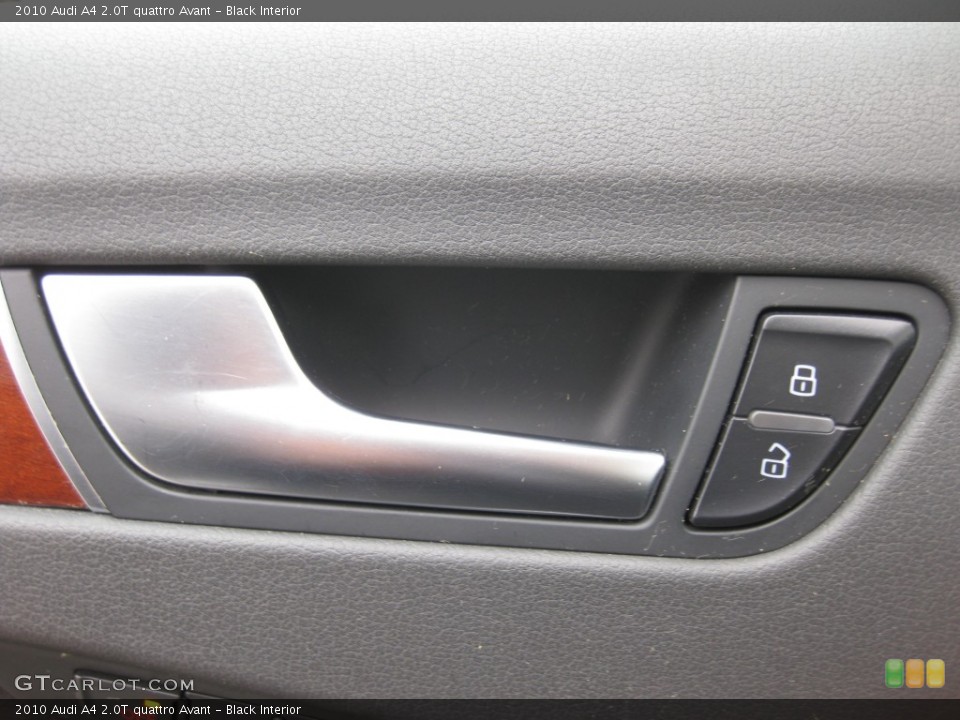 Black Interior Controls for the 2010 Audi A4 2.0T quattro Avant #79141812