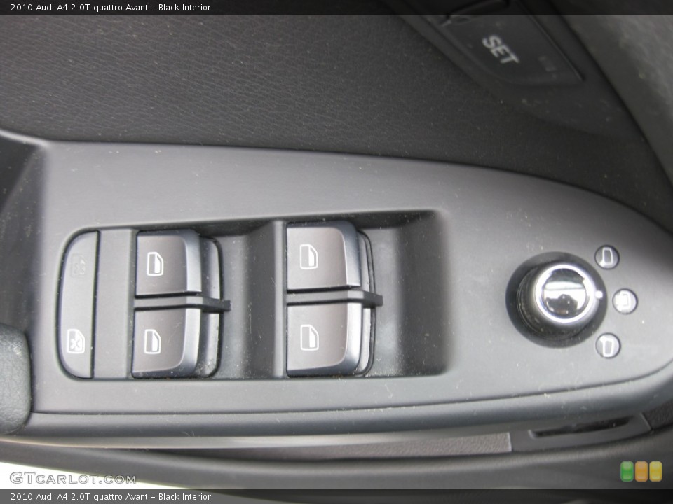 Black Interior Controls for the 2010 Audi A4 2.0T quattro Avant #79141854