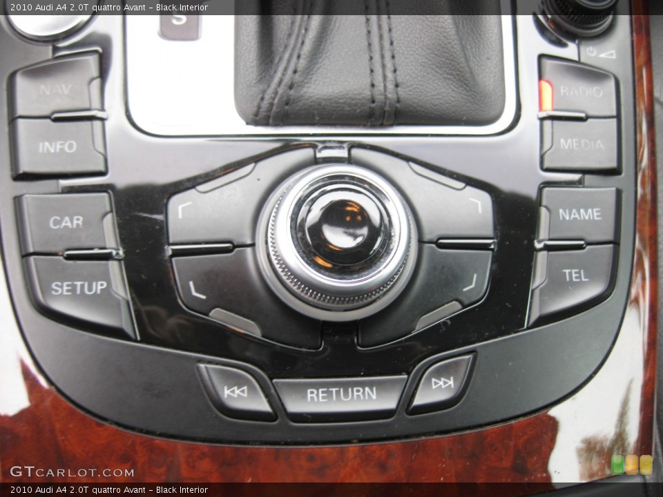 Black Interior Controls for the 2010 Audi A4 2.0T quattro Avant #79141950