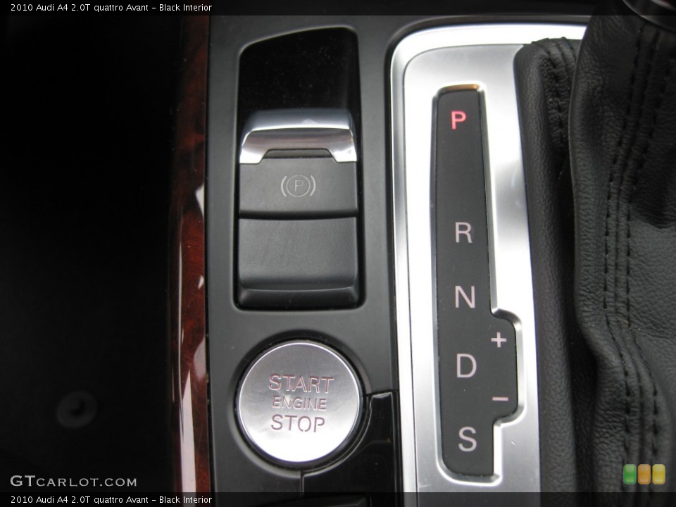 Black Interior Transmission for the 2010 Audi A4 2.0T quattro Avant #79142007