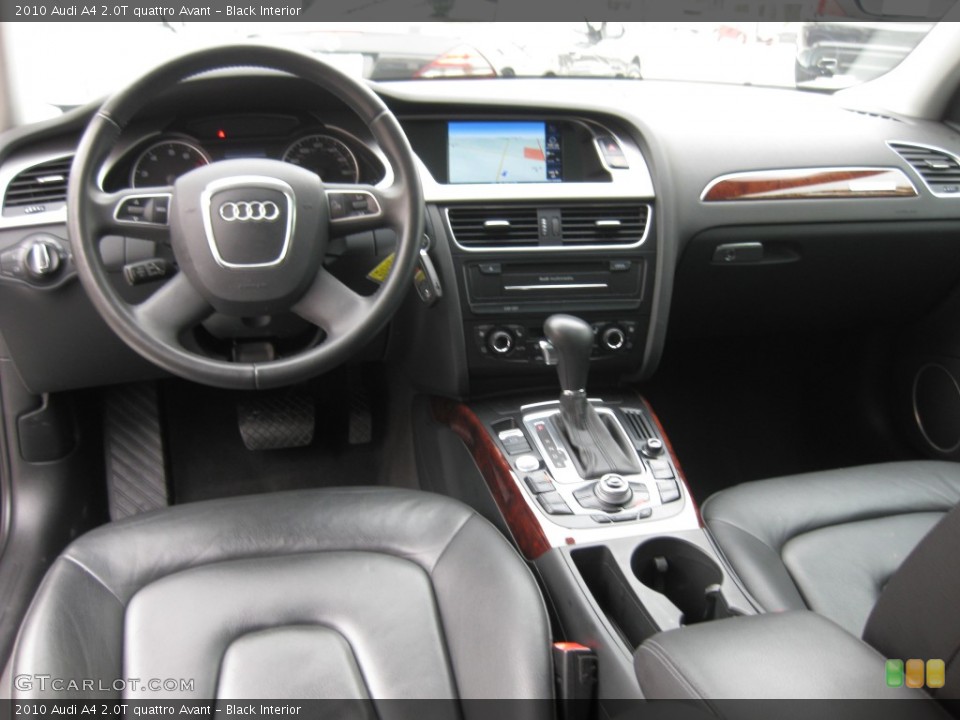 Black Interior Dashboard for the 2010 Audi A4 2.0T quattro Avant #79142328