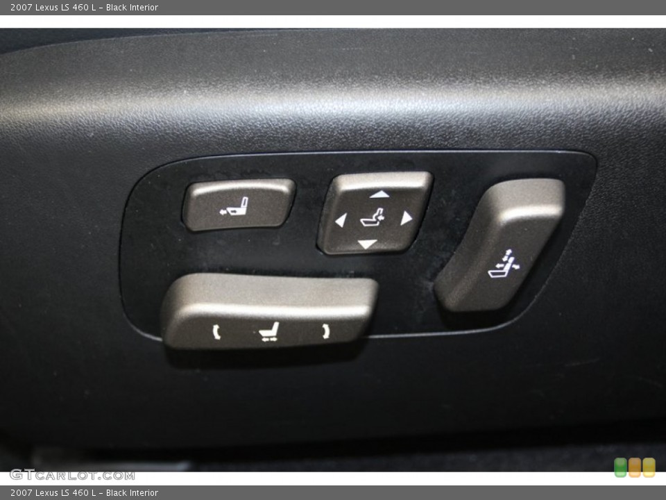 Black Interior Controls for the 2007 Lexus LS 460 L #79146573