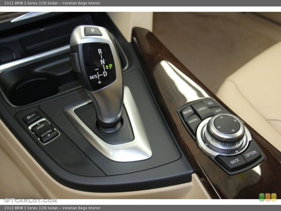Venetian Beige Interior Transmission for the 2013 BMW 3 Series 328i Sedan #79148208