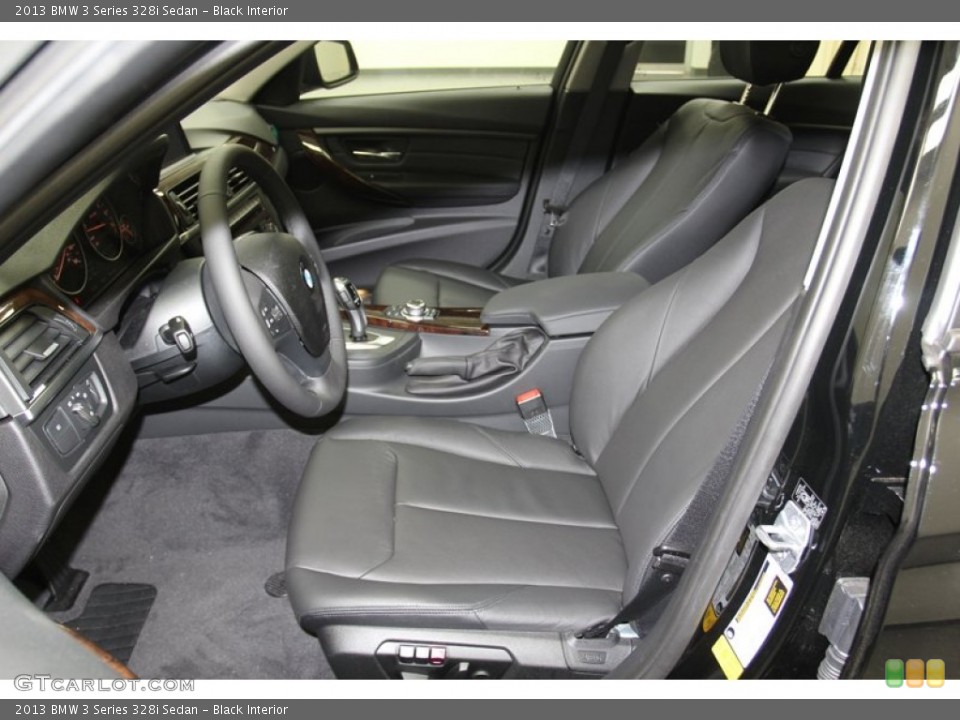 Black Interior Photo for the 2013 BMW 3 Series 328i Sedan #79148859