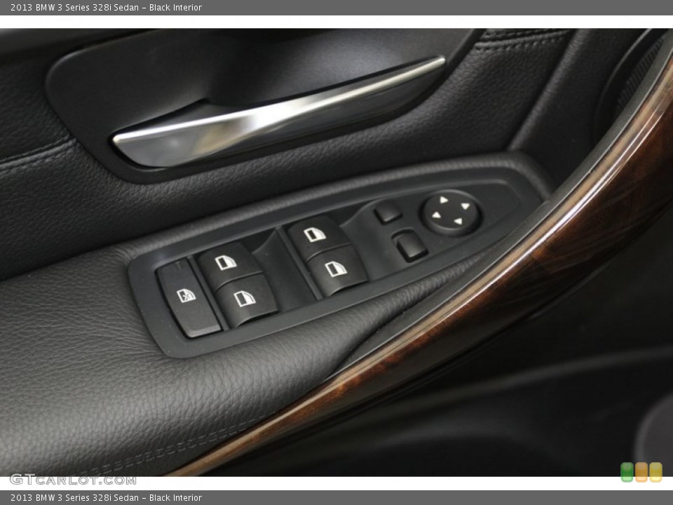 Black Interior Controls for the 2013 BMW 3 Series 328i Sedan #79148924