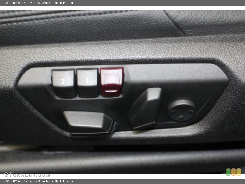Black Interior Controls for the 2013 BMW 3 Series 328i Sedan #79148931