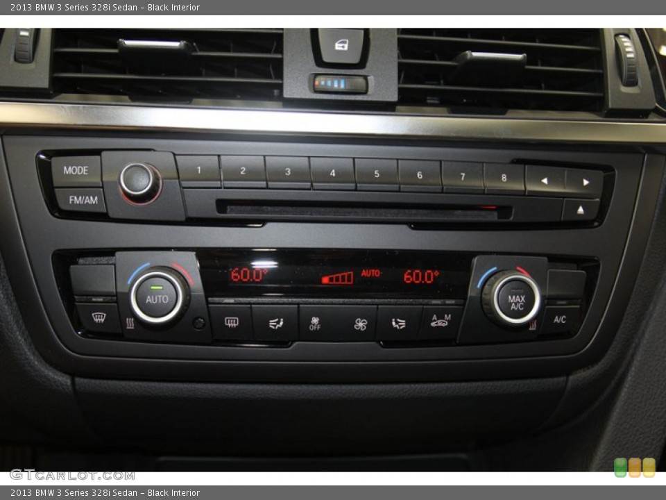 Black Interior Controls for the 2013 BMW 3 Series 328i Sedan #79148955
