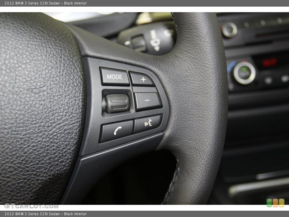 Black Interior Controls for the 2013 BMW 3 Series 328i Sedan #79148979