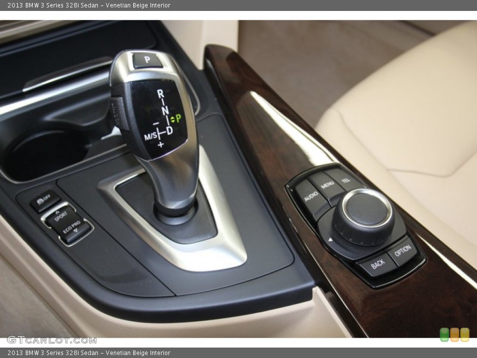 Venetian Beige Interior Transmission for the 2013 BMW 3 Series 328i Sedan #79149708