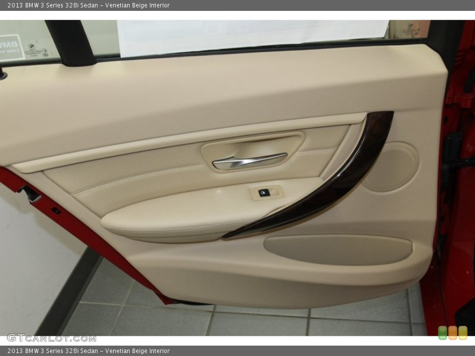 Venetian Beige Interior Door Panel for the 2013 BMW 3 Series 328i Sedan #79149751