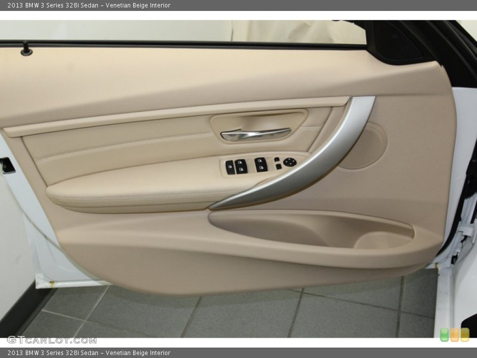 Venetian Beige Interior Door Panel for the 2013 BMW 3 Series 328i Sedan #79150045