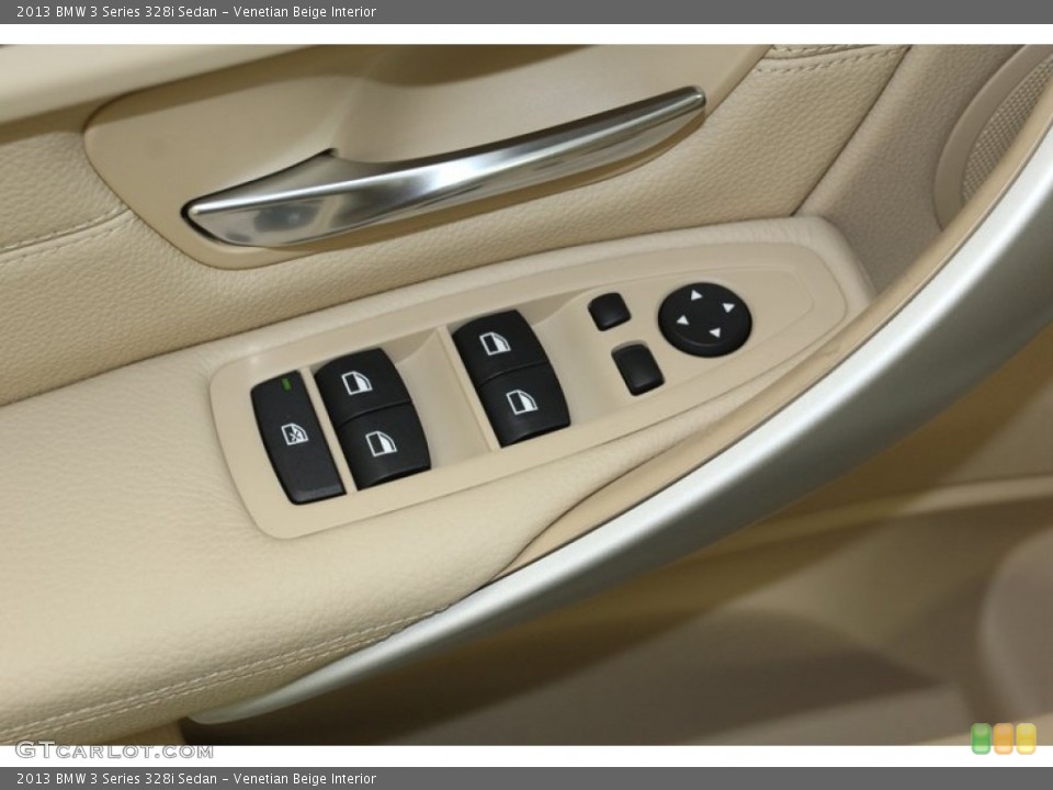Venetian Beige Interior Controls for the 2013 BMW 3 Series 328i Sedan #79150050