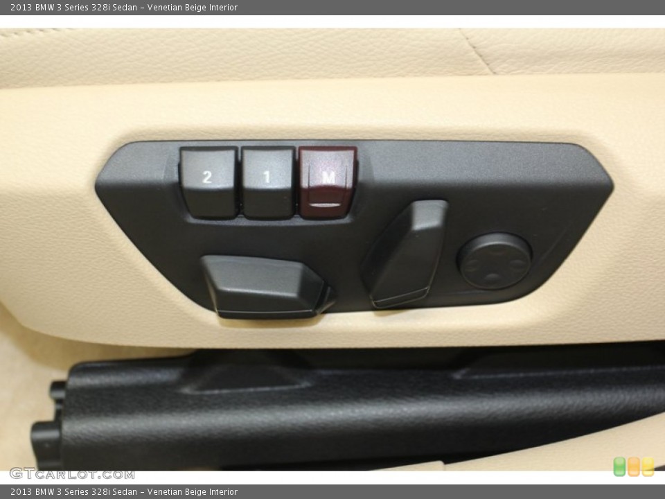 Venetian Beige Interior Controls for the 2013 BMW 3 Series 328i Sedan #79150056