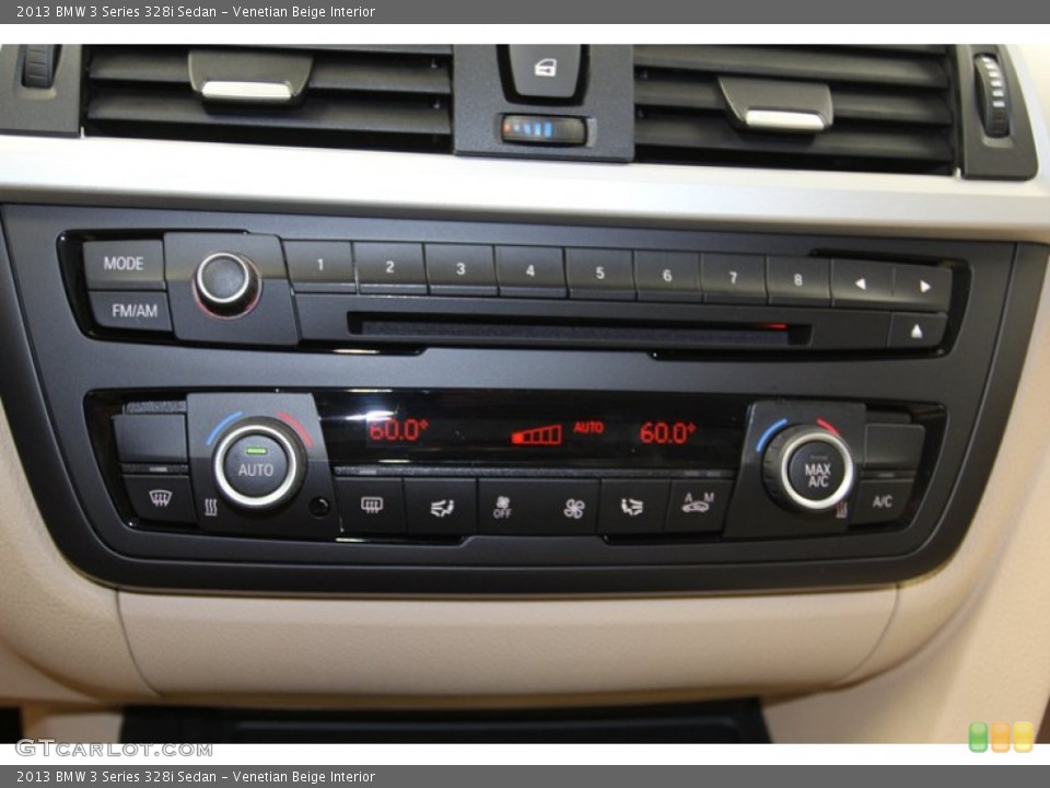 Venetian Beige Interior Controls for the 2013 BMW 3 Series 328i Sedan #79150080