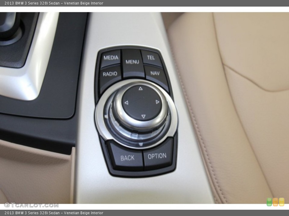 Venetian Beige Interior Controls for the 2013 BMW 3 Series 328i Sedan #79150093
