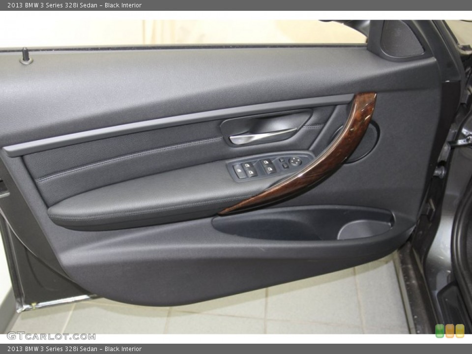 Black Interior Door Panel for the 2013 BMW 3 Series 328i Sedan #79150240