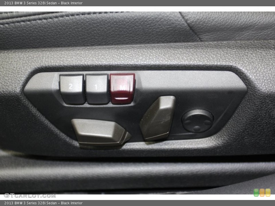 Black Interior Controls for the 2013 BMW 3 Series 328i Sedan #79150252