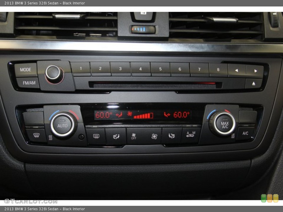 Black Interior Controls for the 2013 BMW 3 Series 328i Sedan #79150264