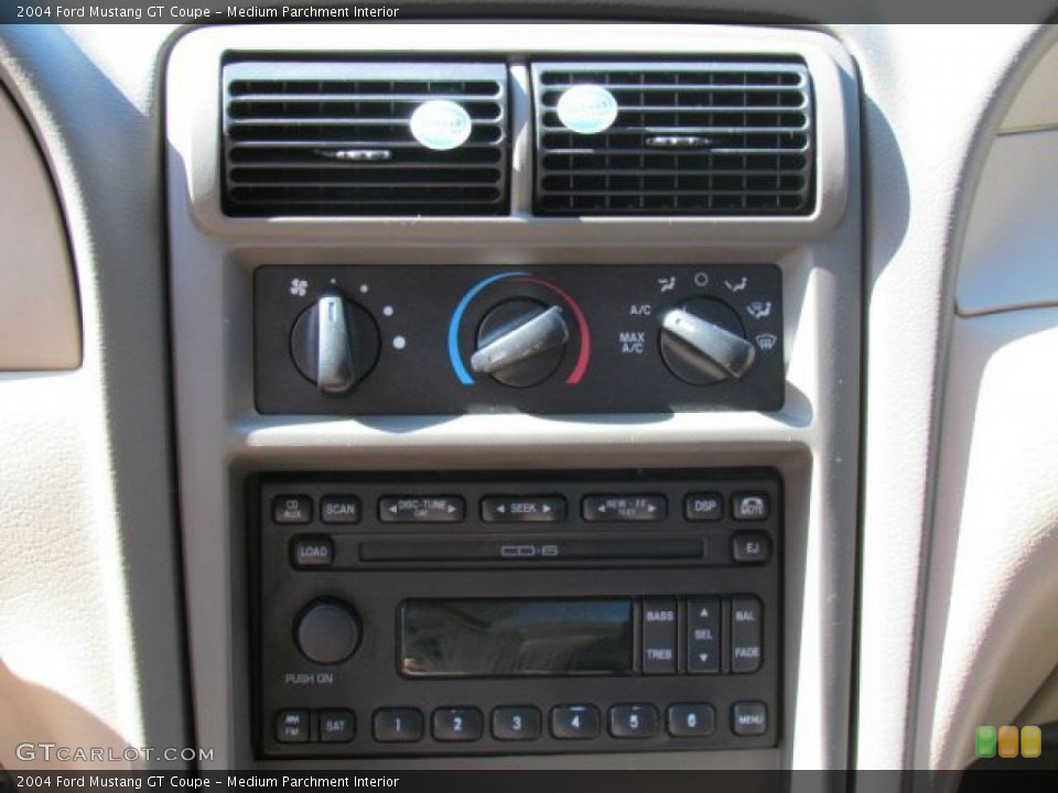 Medium Parchment Interior Controls for the 2004 Ford Mustang GT Coupe #79152534