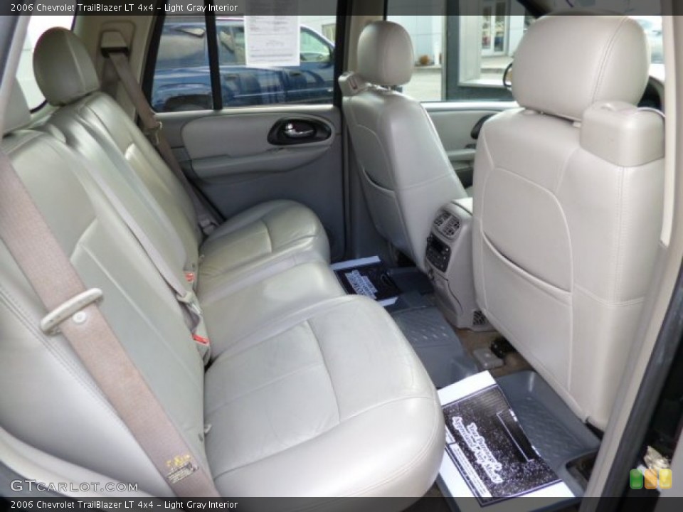 Light Gray Interior Rear Seat for the 2006 Chevrolet TrailBlazer LT 4x4 #79153818