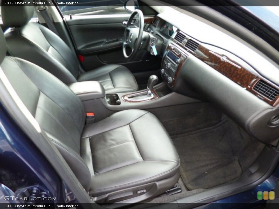 Ebony Interior Photo for the 2012 Chevrolet Impala LTZ #79154076