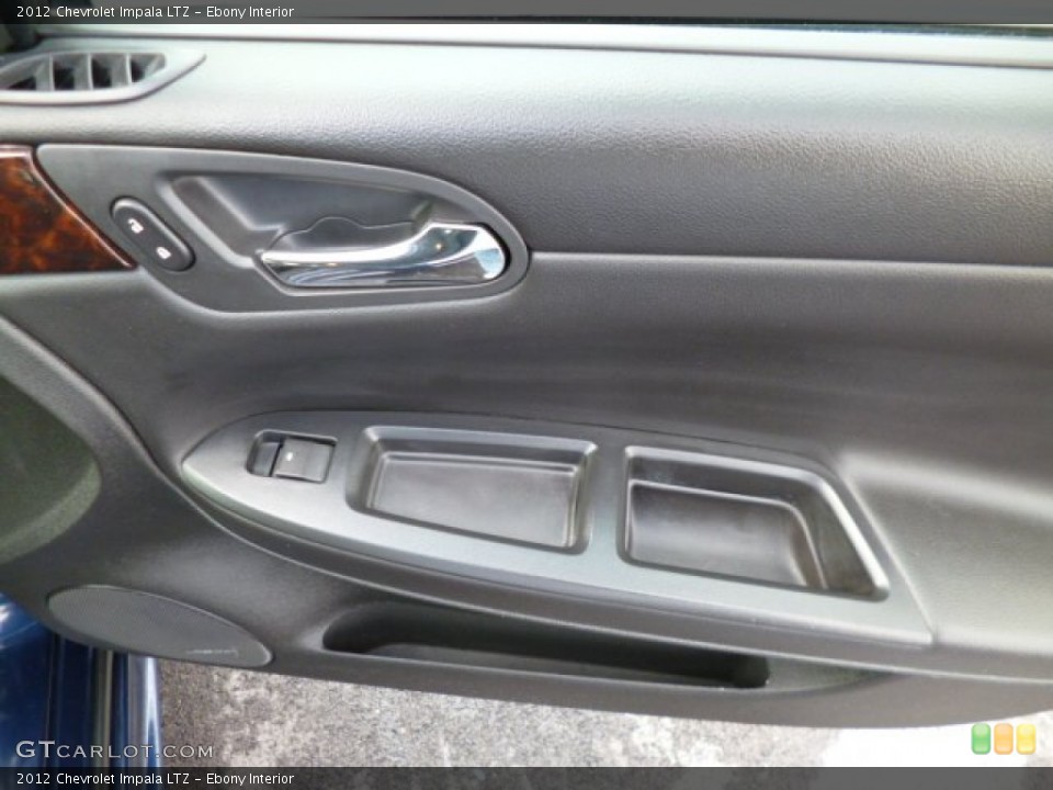 Ebony Interior Door Panel for the 2012 Chevrolet Impala LTZ #79154087