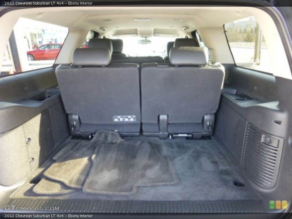 Ebony Interior Trunk for the 2012 Chevrolet Suburban LT 4x4 #79154619