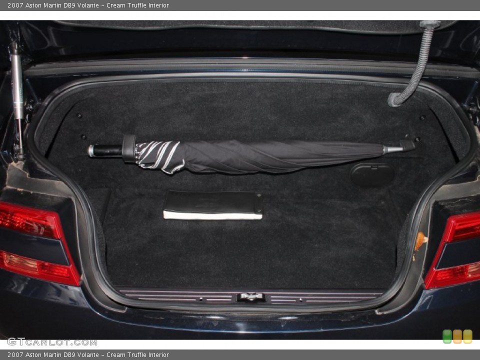 Cream Truffle Interior Trunk for the 2007 Aston Martin DB9 Volante #79156368