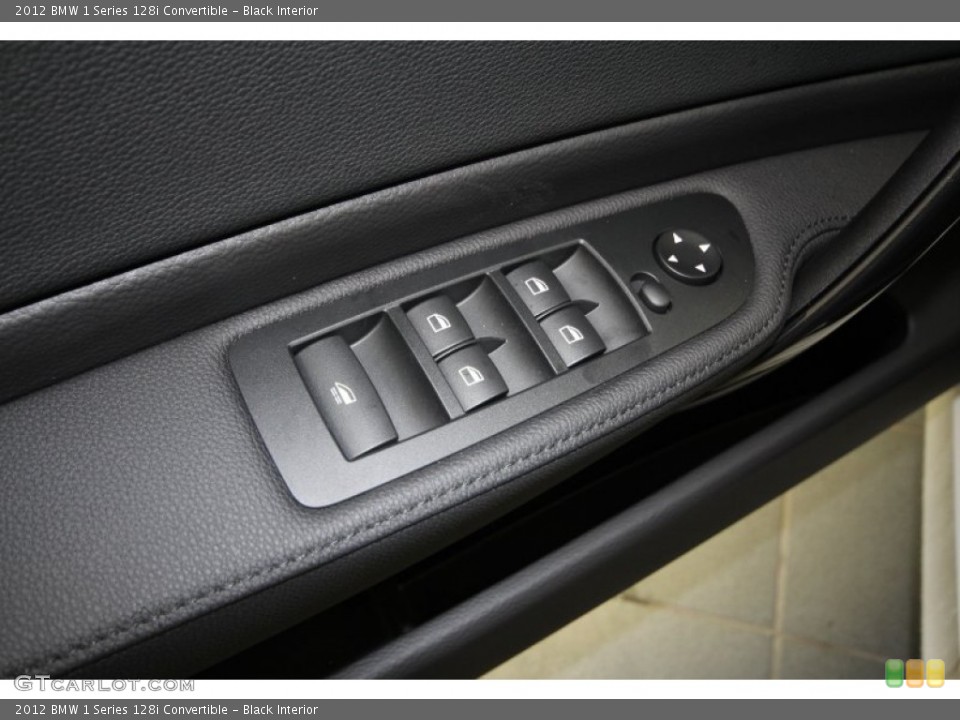 Black Interior Controls for the 2012 BMW 1 Series 128i Convertible #79156953