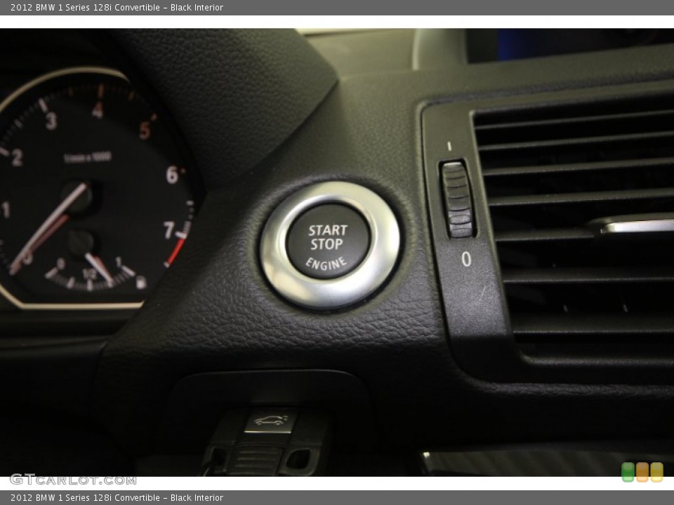 Black Interior Controls for the 2012 BMW 1 Series 128i Convertible #79156989