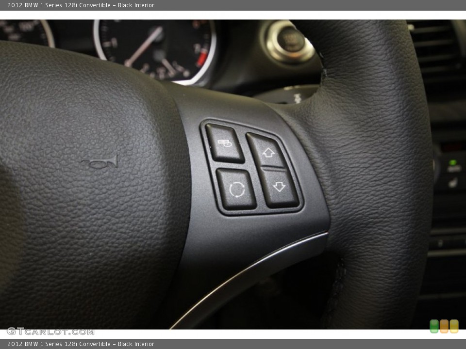 Black Interior Controls for the 2012 BMW 1 Series 128i Convertible #79156996