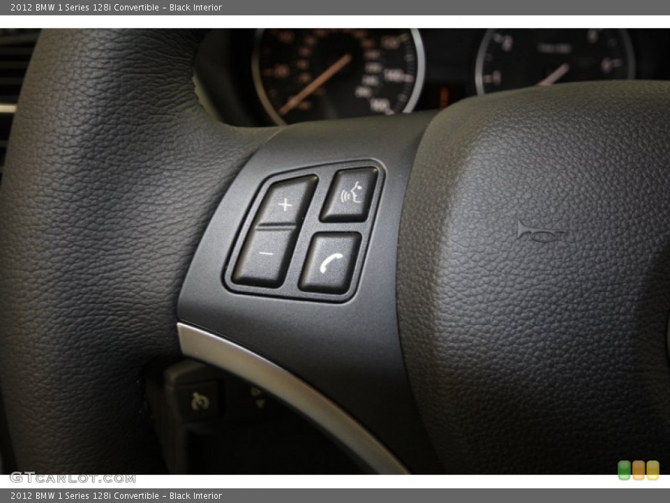 Black Interior Controls for the 2012 BMW 1 Series 128i Convertible #79157003