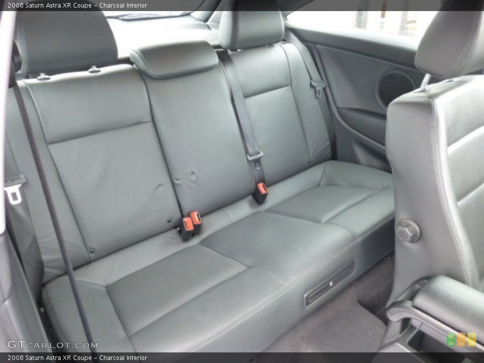Charcoal Interior Rear Seat for the 2008 Saturn Astra XR Coupe #79157547