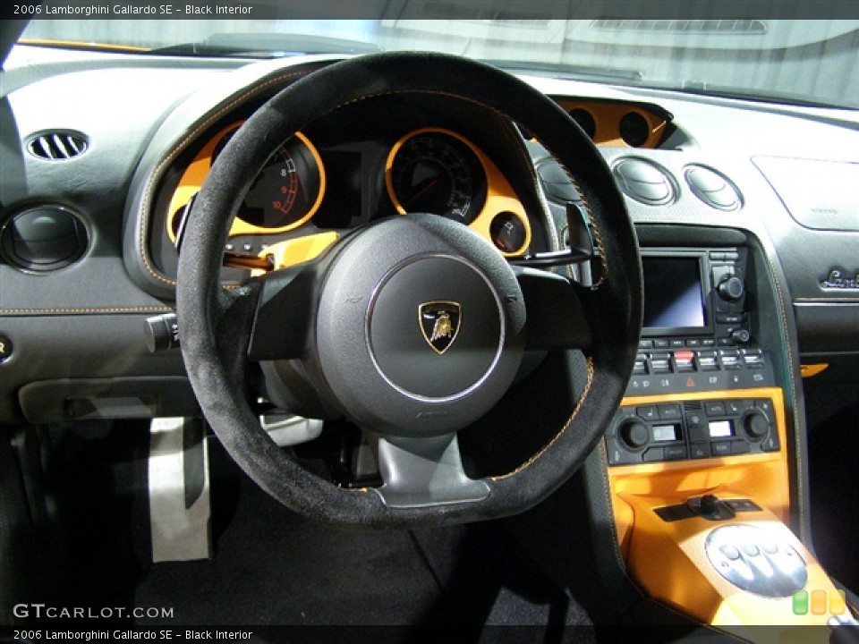 Black Interior Steering Wheel for the 2006 Lamborghini Gallardo SE #79158