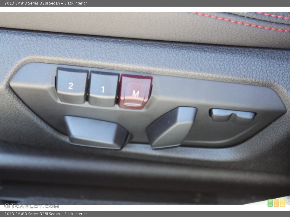 Black Interior Controls for the 2013 BMW 3 Series 328i Sedan #79159789