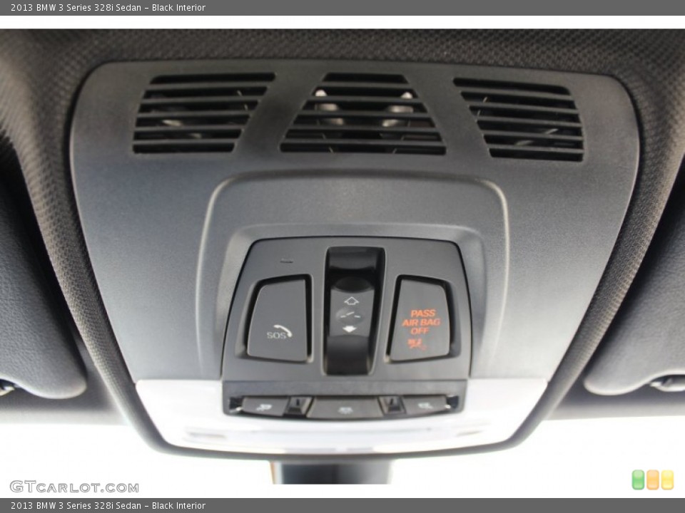 Black Interior Controls for the 2013 BMW 3 Series 328i Sedan #79159889
