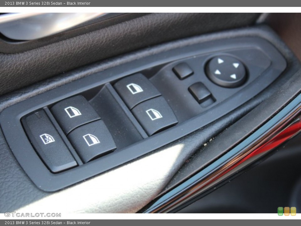 Black Interior Controls for the 2013 BMW 3 Series 328i Sedan #79159907
