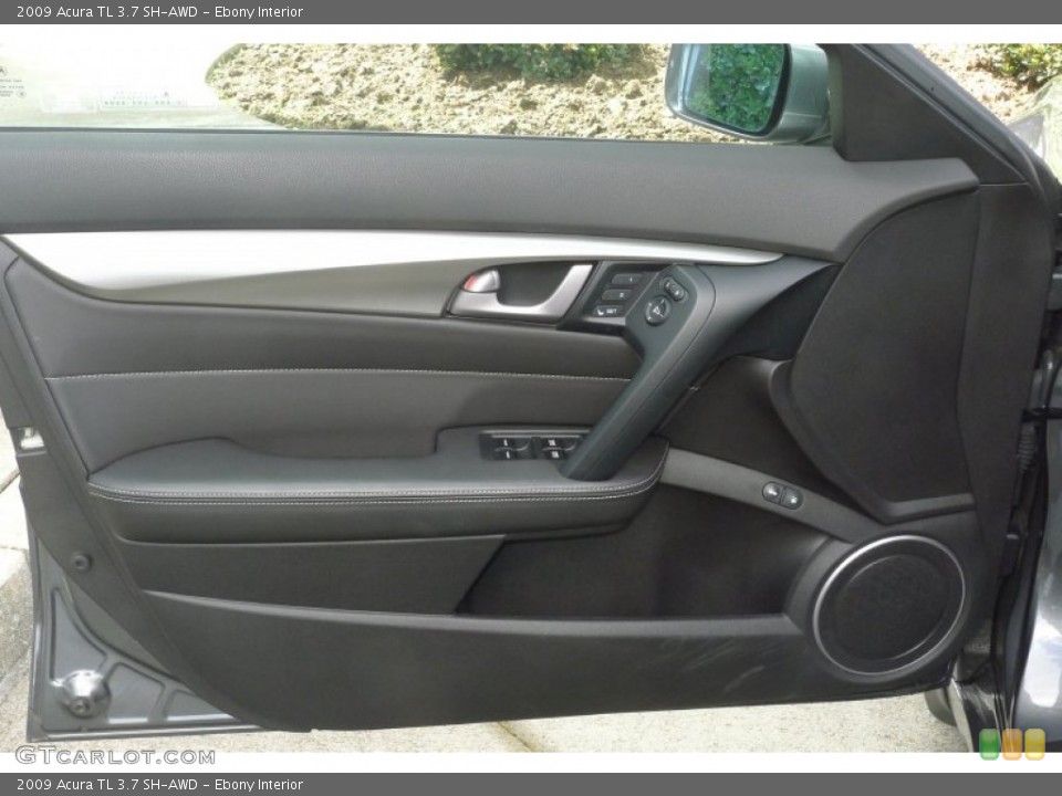 Ebony Interior Door Panel for the 2009 Acura TL 3.7 SH-AWD #79159991