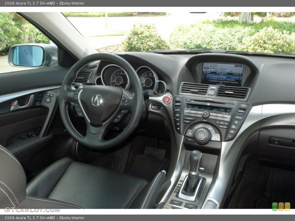 Ebony Interior Dashboard for the 2009 Acura TL 3.7 SH-AWD #79160051