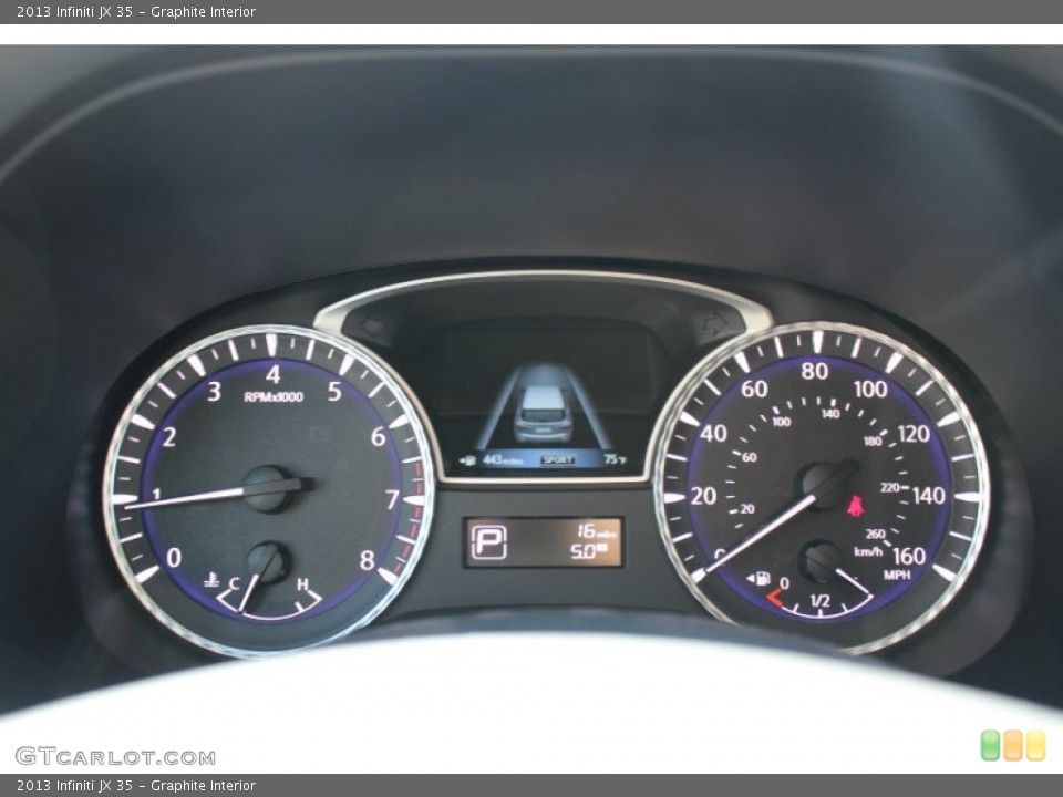 Graphite Interior Gauges for the 2013 Infiniti JX 35 #79160215