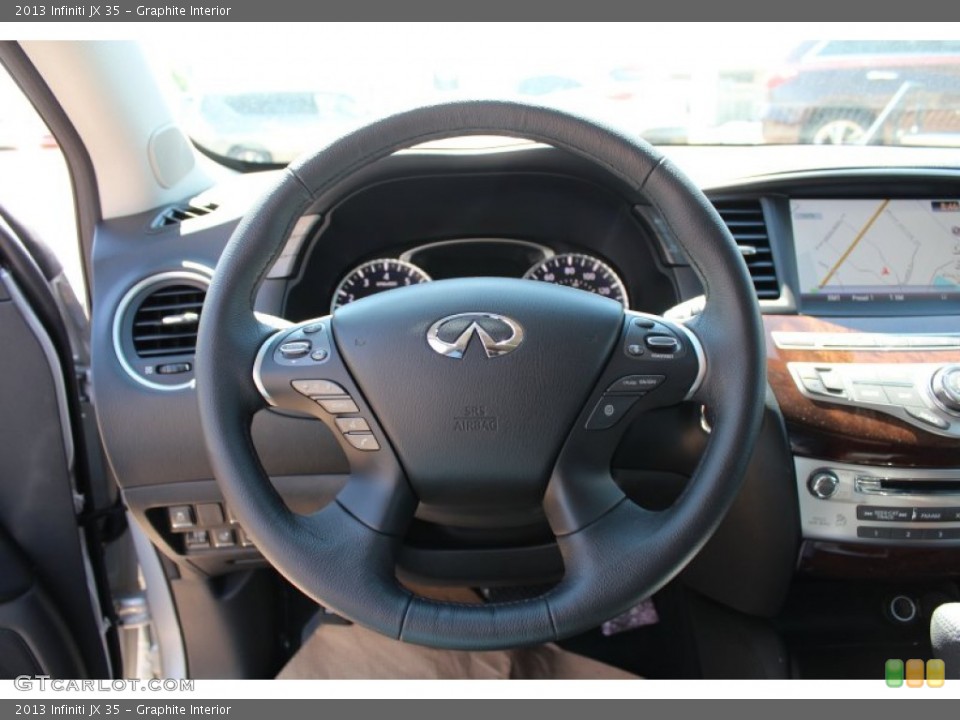Graphite Interior Steering Wheel for the 2013 Infiniti JX 35 #79160238