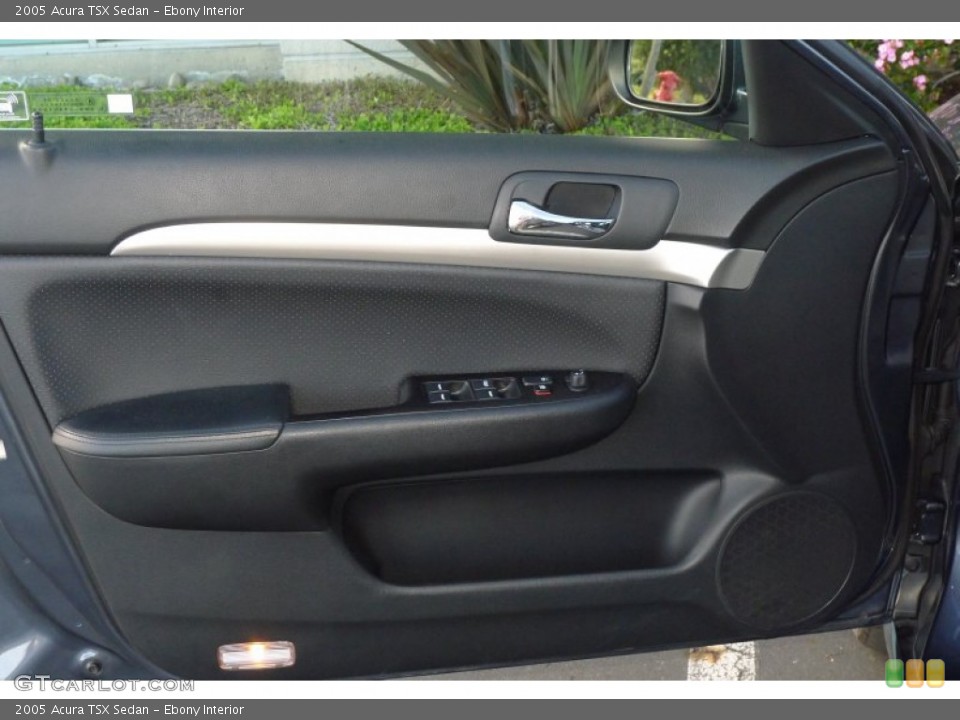 Ebony Interior Door Panel for the 2005 Acura TSX Sedan #79160575