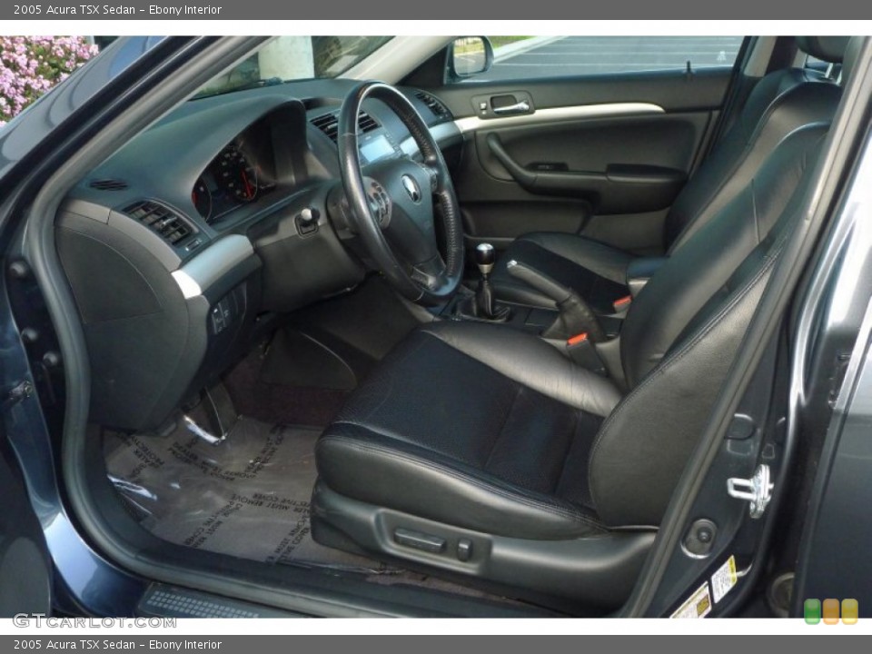 Ebony Interior Photo for the 2005 Acura TSX Sedan #79160596