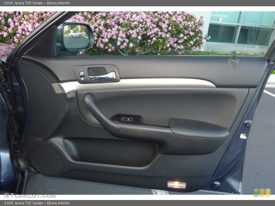 Ebony Interior Door Panel for the 2005 Acura TSX Sedan #79160635