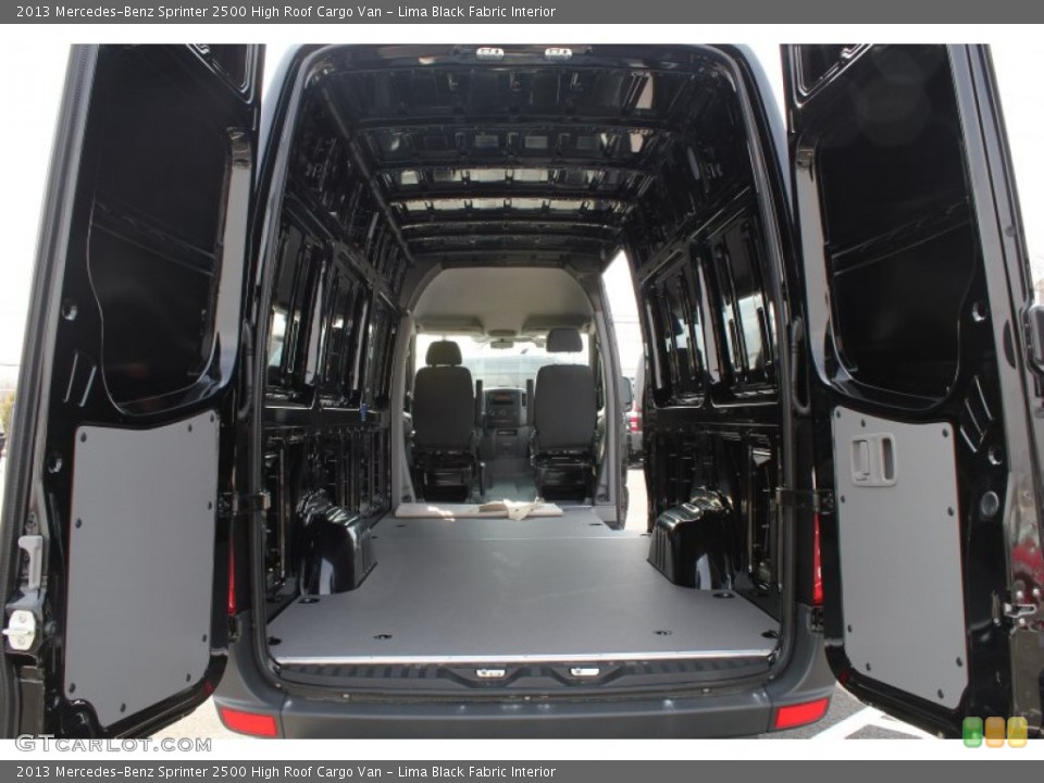 Lima Black Fabric Interior Photo for the 2013 Mercedes-Benz Sprinter 2500 High Roof Cargo Van #79162056