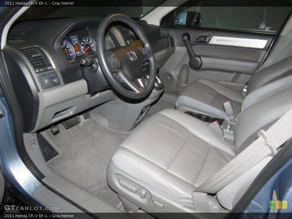 Gray Interior Photo for the 2011 Honda CR-V EX-L #79164380