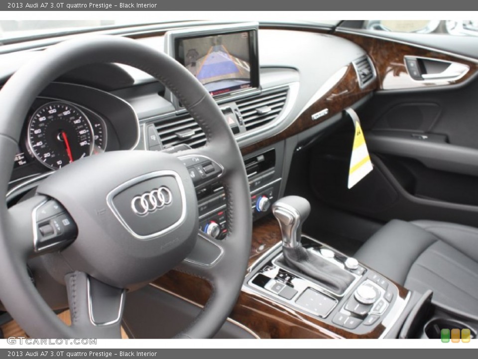 Black Interior Dashboard for the 2013 Audi A7 3.0T quattro Prestige #79166363