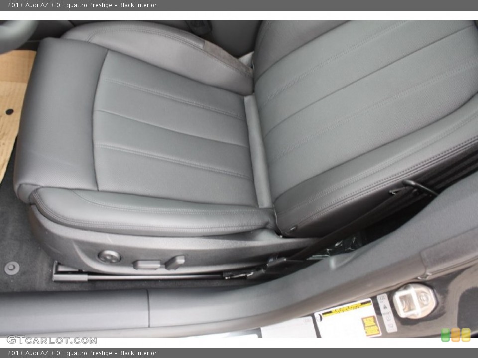 Black Interior Front Seat for the 2013 Audi A7 3.0T quattro Prestige #79166384