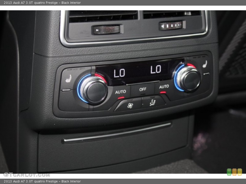Black Interior Controls for the 2013 Audi A7 3.0T quattro Prestige #79166846
