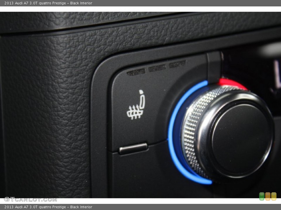 Black Interior Controls for the 2013 Audi A7 3.0T quattro Prestige #79166870